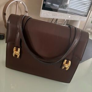 Celine accordion satchel